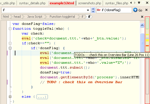 Overview Bar screenshot. Click to see next